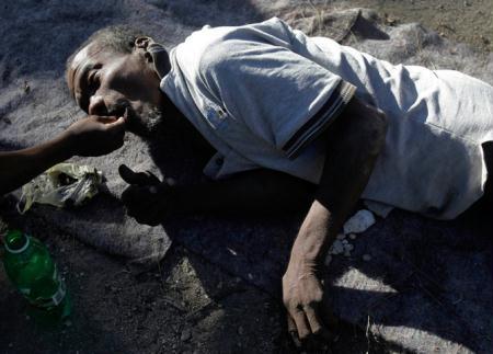 Elderly&nbsp;men&nbsp;and&nbsp;women&nbsp;have&nbsp;spent&nbsp;a&nbsp;week&nbsp;all&nbsp;but&nbsp;abandoned&nbsp;in&nbsp;the&nbsp;aftermath&nbsp;of&nbsp;the&nbsp;earthquake.
