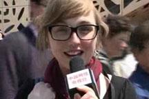 Belgian tourist hopes everything goes well for the expo