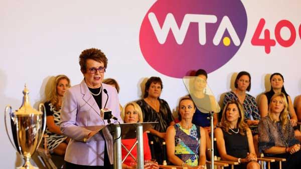 WTA celebrates 40th anniversary CCTV News 