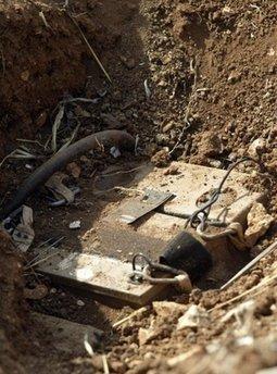 A&nbsp;suspected&nbsp;Israely&nbsp;spy&nbsp;device&nbsp;that&nbsp;was&nbsp;unearthed&nbsp;and&nbsp;later&nbsp;blown&nbsp;up&nbsp;outside&nbsp;the&nbsp;southern&nbsp;Lebanese&nbsp;village&nbsp;of&nbsp;Hula,&nbsp;near&nbsp;the&nbsp;border&nbsp;with&nbsp;Israel&nbsp;on&nbsp;October&nbsp;18.&nbsp;Hezbollah&nbsp;has&nbsp;accused&nbsp;Israel&nbsp;of&nbsp;having&nbsp;installed&nbsp;spying&nbsp;devices,&nbsp;destroyed&nbsp;at&nbsp;the&nbsp;weekend&nbsp;in&nbsp;southern&nbsp;Lebanon,&nbsp;after&nbsp;the&nbsp;2006&nbsp;war&nbsp;between&nbsp;the&nbsp;Jewish&nbsp;state&nbsp;and&nbsp;the&nbsp;Shiite&nbsp;movement.(AFP/File/Mahmoud&nbsp;Zayat)&nbsp;