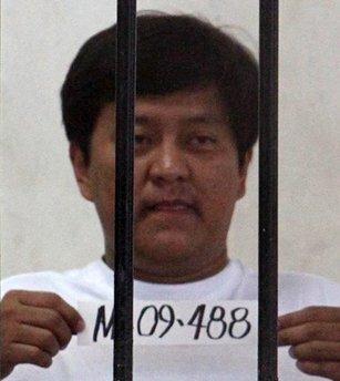 Philippine&nbsp;politician&nbsp;Andal&nbsp;Ampatuan&nbsp;Jnr&nbsp;was&nbsp;charged&nbsp;with&nbsp;mass&nbsp;murder&nbsp;over&nbsp;this&nbsp;week's&nbsp;election-linked&nbsp;massacre&nbsp;of&nbsp;57&nbsp;people,&nbsp;Justice&nbsp;Secretary&nbsp;Agnes&nbsp;Devanadera&nbsp;told&nbsp;reporters.&nbsp;(AFP/File)&nbsp;
