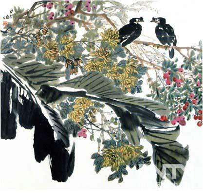 画家张培公画作赏评