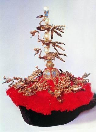 慈禧的凤冠(资料图)