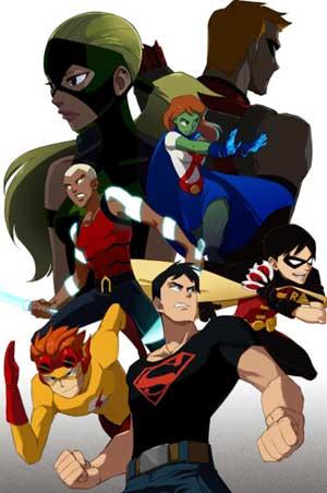 >动画top20/动作冒险 2013-07-22动画片《少年正义联盟》为美国dc漫画