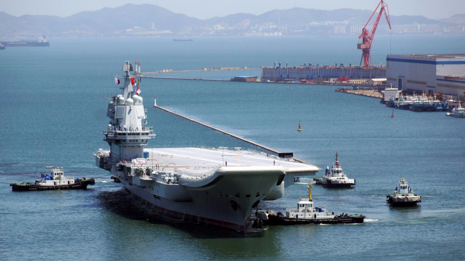 首艘国产航母建造过程公开!国防部称按计划顺利推进