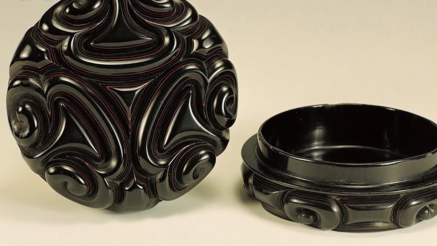 山西剔犀漆器:古朴的外表下 藏不住丰富的纹理