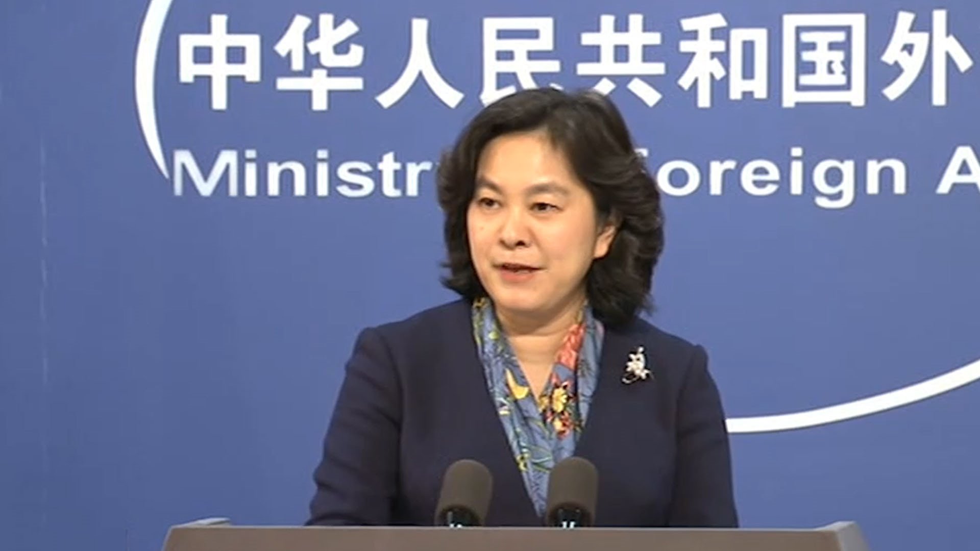 蓬佩奥称逾60国弃用中国5g 华春莹:列张表看看?