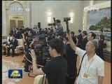 胡锦涛会见联合国秘书长潘基文