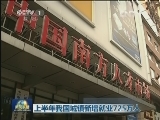 上半年我国城镇新增就业725万人