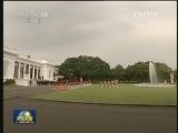 习近平出席印度尼西亚总统举行的欢迎仪式