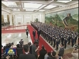 李克强举行仪式欢迎英国首相访华