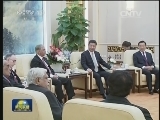 习近平会见巴基斯坦参议院主席