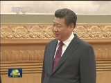 习近平接受八国新任驻华大使国书