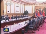 习近平同亚美尼亚总统举行会谈