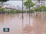暴雨来袭 川渝雨流成河