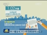 审计署发布2014年保障房审计结果