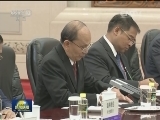 李克强会见缅甸总统登盛