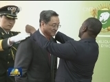 俞正声对科特迪瓦进行正式友好访问