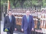 李克强举行仪式欢迎新西兰总理访华