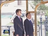 李克强举行仪式欢迎加拿大总理访华