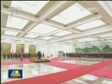 李克强举行仪式欢迎老挝总理访华