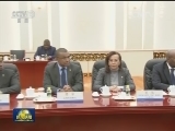 李克强会见加蓬总统
