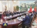 李克强会见意大利总统