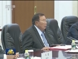 李克强会见老挝国家主席