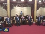 王岐山会见老挝人民革命党中央总书记 国家主席