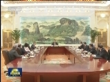 习近平集体会见金砖国家外长会晤外方代表团团长