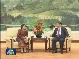 习近平会见老挝人革党中央总书记特使