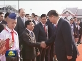习近平结束出席亚太经合组织第二十五次领导人非正式会议并对越南社会主义共和国 老挝人民民主共和国国事访问回到北京