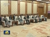 赵乐际会见老挝人民革命党中央总书记 国家主席