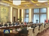 栗战书与俄罗斯联邦委员会主席举行会谈 并共同主持中国全国人大同俄议会合作委员会第四次会议
