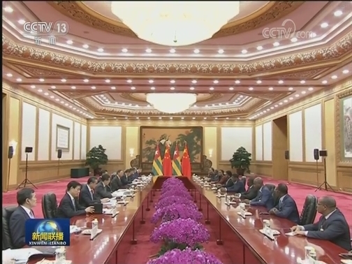 习近平会见多哥总统