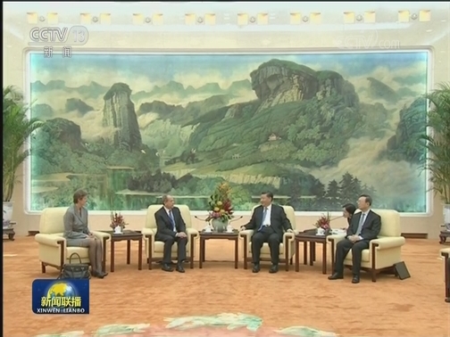 习近平会见英国四十八家集团俱乐部主席