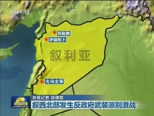 叙西北部发生反政府武装派别激战