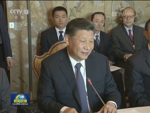 习近平同意大利总理举行会谈