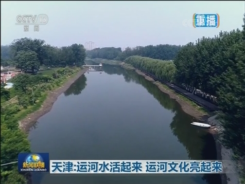 天津：运河水活起来 运河文化亮起来