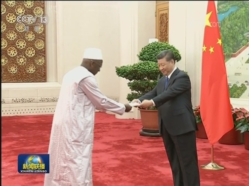 习近平接受外国新任驻华大使递交国书