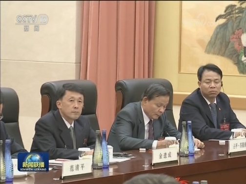 汪洋会见朝鲜 越南 老挝统一战线组织代表团