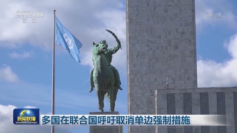 多国在联合国呼吁取消单边强制措施