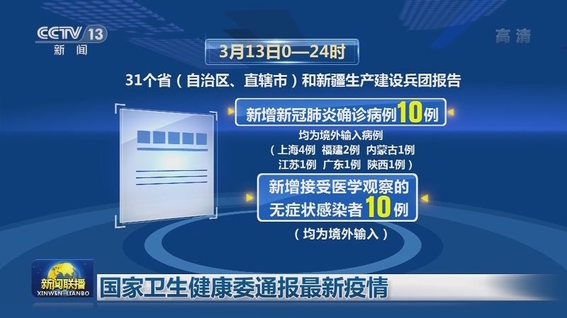 国家卫生健康委通报最新疫情