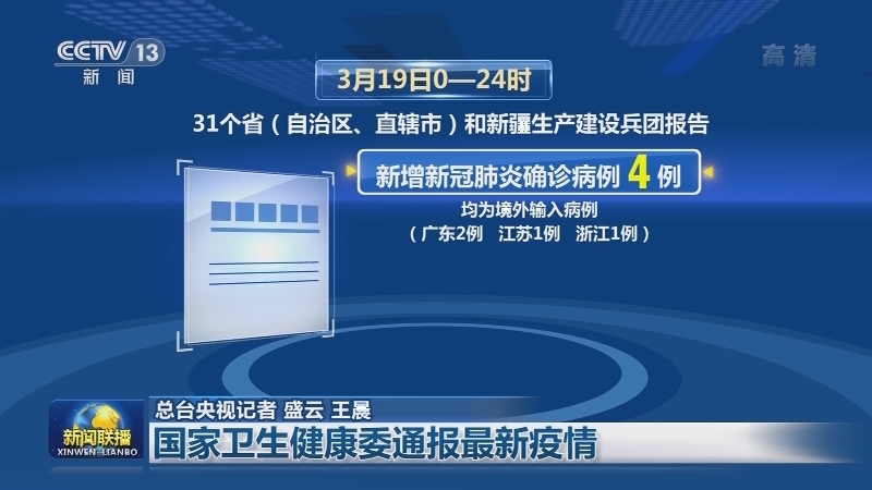 国家卫生健康委通报最新疫情