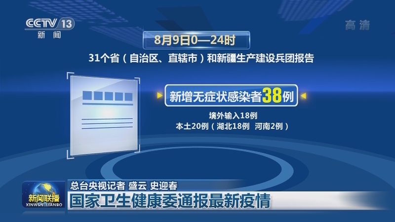 国家卫生健康委通报最新疫情