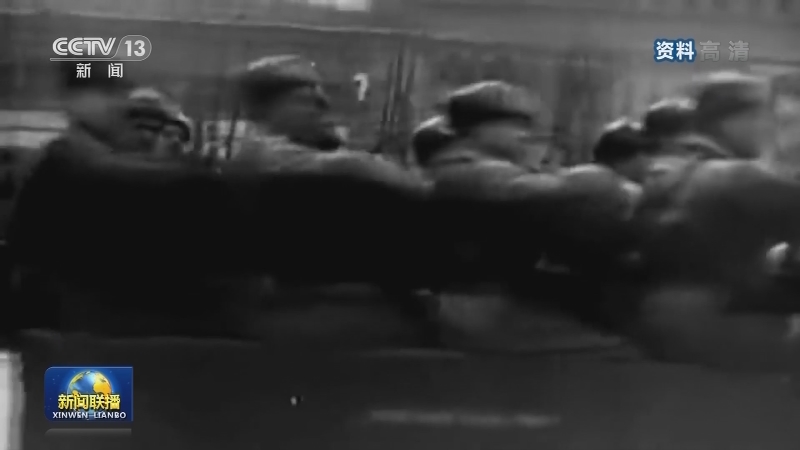 俄举行活动纪念1941年红场阅兵80周年
