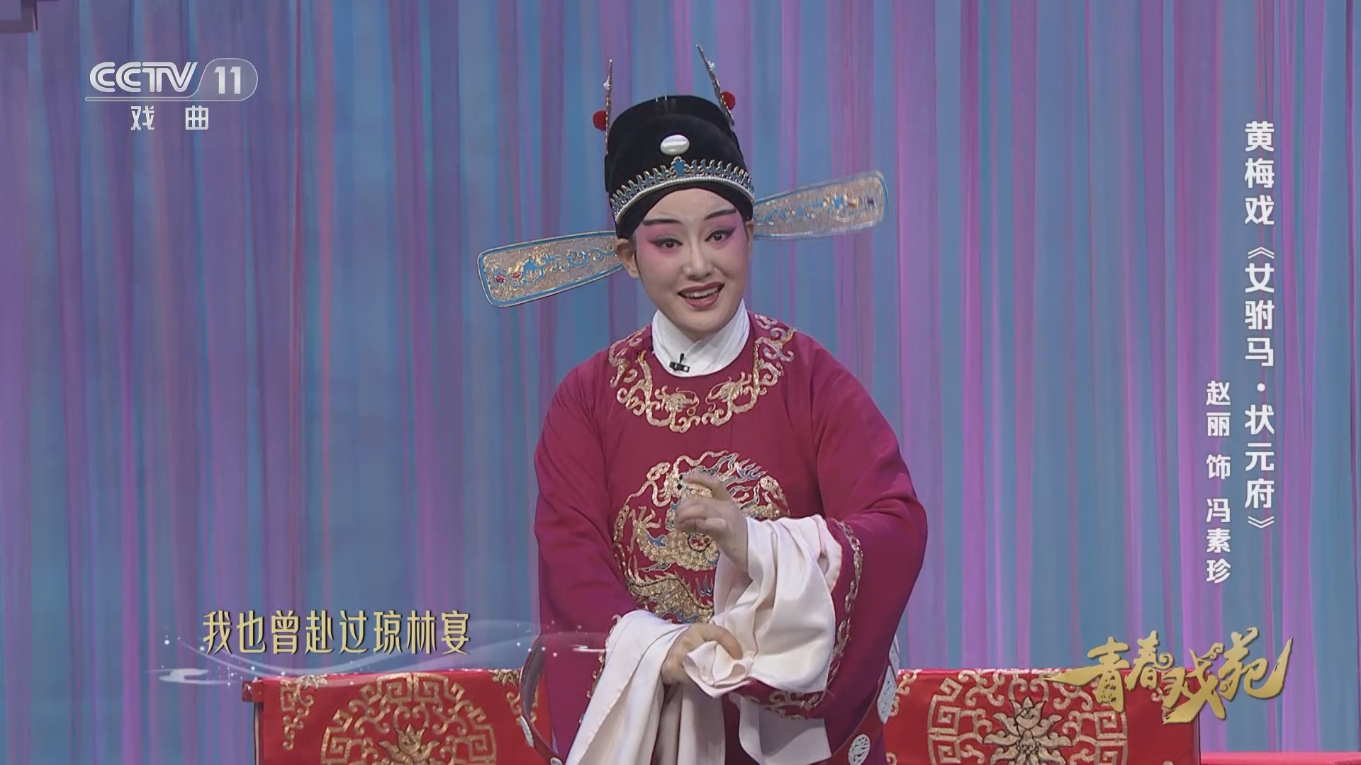 黄梅戏《女驸马·状元府》 表演:赵丽