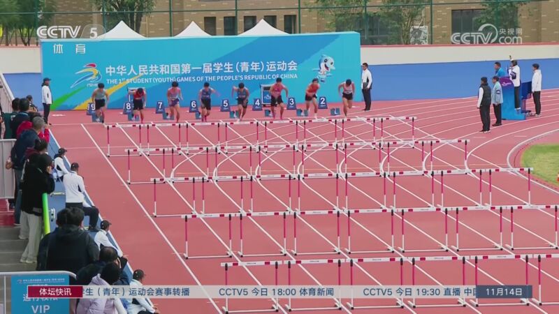 [田径]陈圆将夺得中学组男子110米栏的冠军