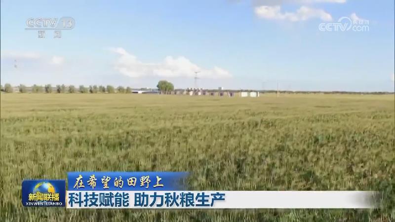 【在希望的田野上】科技赋能 助力秋粮生产