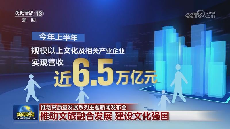 【推动高质量发展系列主题新闻发布会】推动文旅融合发展 建设文化强国
